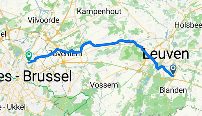 oud-heverlee naar aeropolis