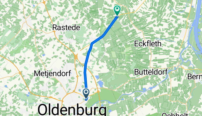 Alte Gärtnerei nach Raiffeisenstraße