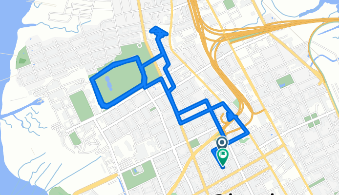 Ashe Street to Ashe Street