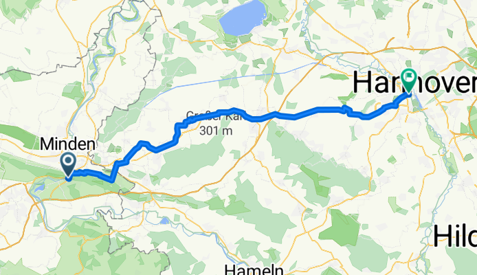 Porta Westfalica - Hannover