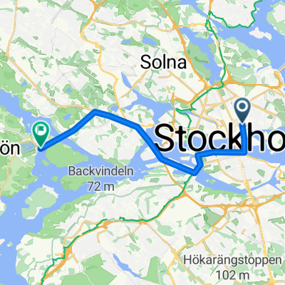 From Stockholm City to Drottningholm