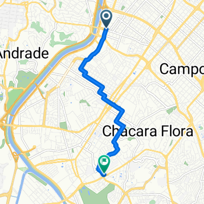 De Avenida Doutor Chucri Zaidan a Rua Padre Chico