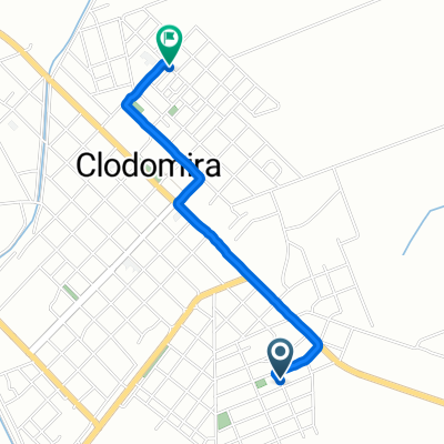 Ruta a Moreno Saravia