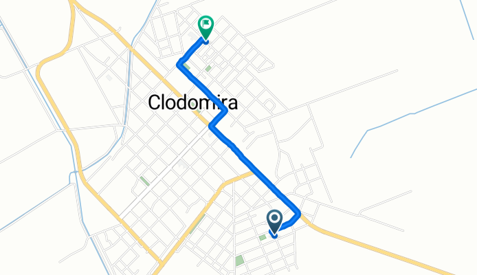 Ruta a Moreno Saravia