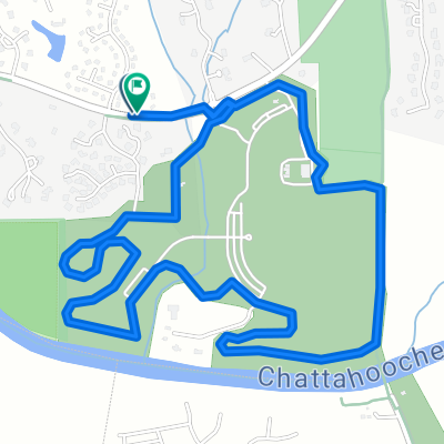 Parkside Club Ct, Johns Creek to Parkside Club Ct, Johns Creek