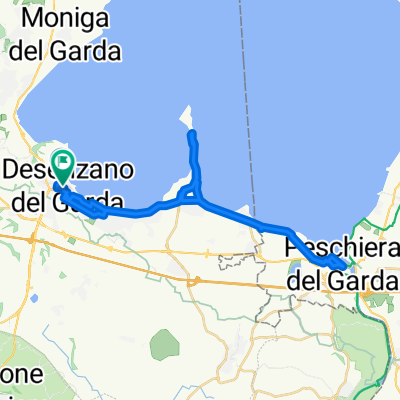Desenzano del Garda to Sirmione to Peschiera to Desenzano
