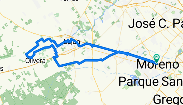 Route to Moreno