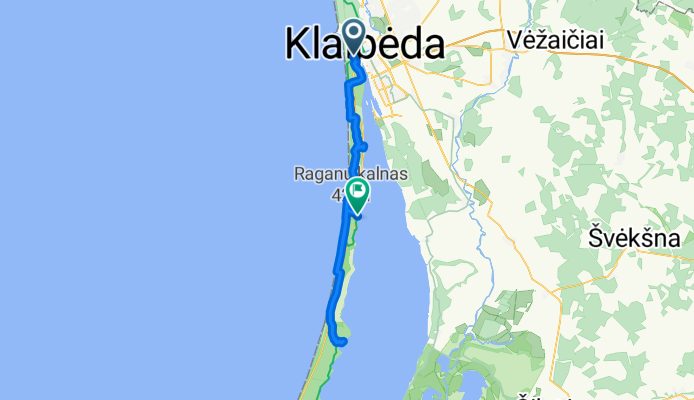 Ruta desde Smiltynė