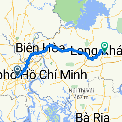 From Ho Chi Minh City to Long Khánh