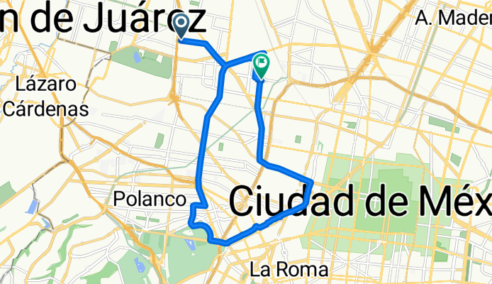 Calle Centenario, Azcapotzalco a Calle Clavelinas, Azcapotzalco