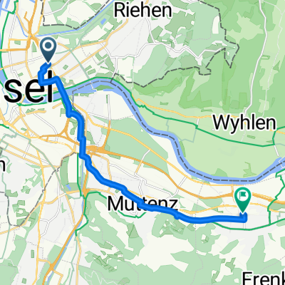 Schwarzwaldallee, Basel nach Wasenstrasse, Pratteln
