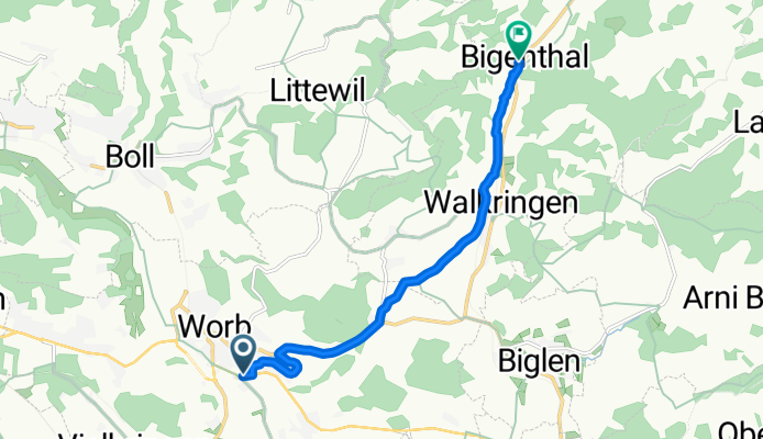 Richigenstrasse, Worb nach Küebiweg, Bigenthal