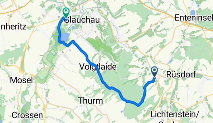 Höhenweg 7A nach Auestraße