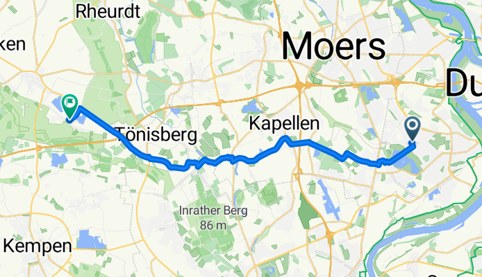 Von Duisburg bis Kerken