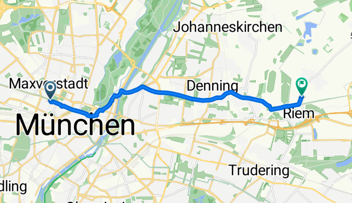 Brienner Straße, München nach Einsteinring, Aschheim