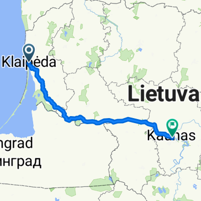 From Klaipeda to Kaunas