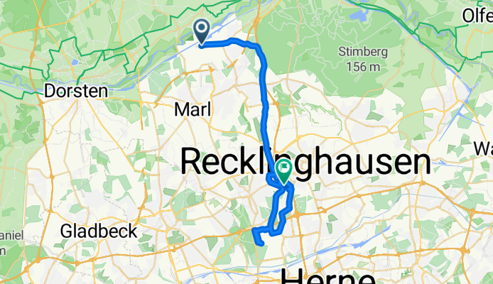 Nordstraße nach Holthoffstraße 120C