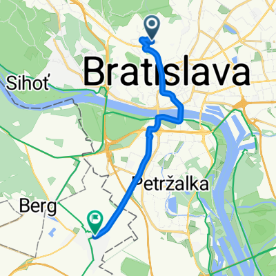 Guothova, Bratislava III až Herrengasse, Kittsee