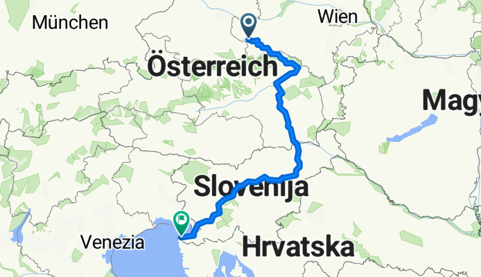 Von Waidhofen an der Ybbs bis Piran