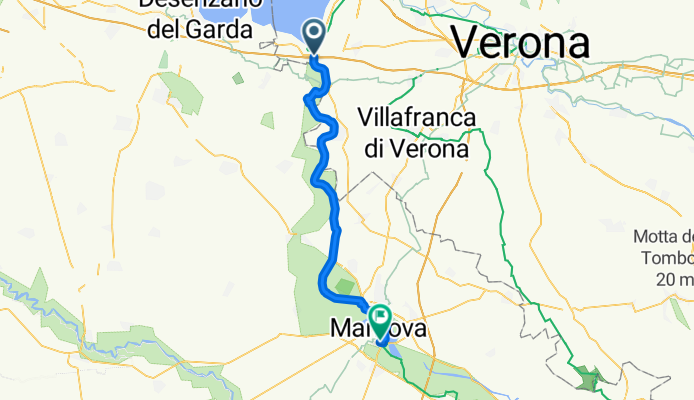 Von Peschiera del Garda bis Mantua