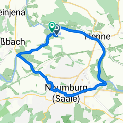 Blütengrund an der Saale, Naumburg Runde