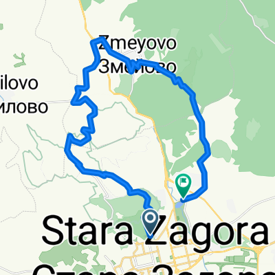 Route in Stara Zagora