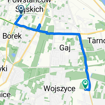 pl Powstańców Śląskich, Wrocław do S Drabika, Wrocław