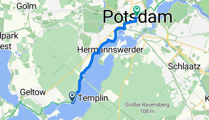 An der Pirschheide, Potsdam a Gutenbergstraße, Potsdam