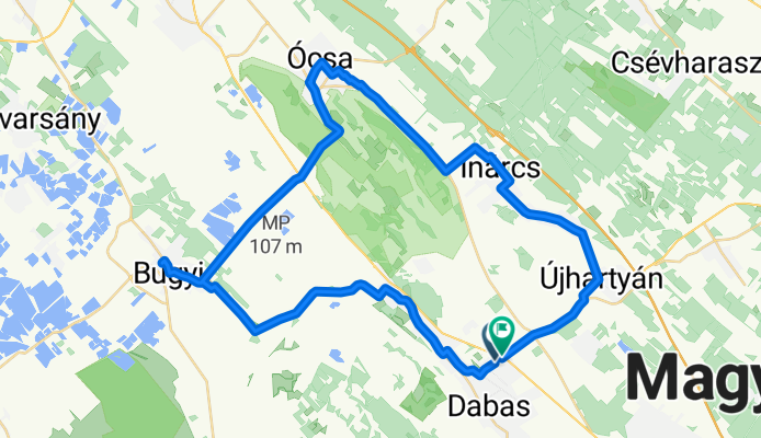 Bartók Béla út, Dabas - Bartók Béla út, Dabas