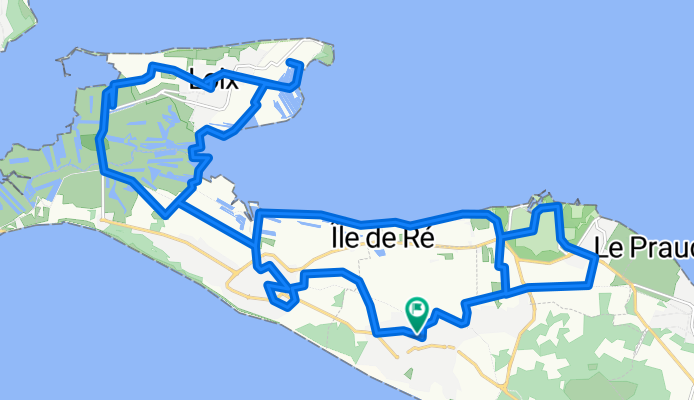 Rue Aristide Briand, Le Bois-Plage-en-Ré to Rue Aristide Briand, Le Bois-Plage-en-Ré