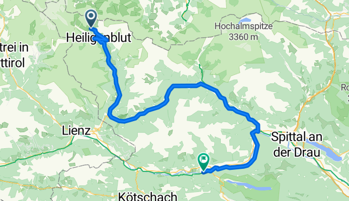 Heiligenblut am Großglockner - Greifenburg