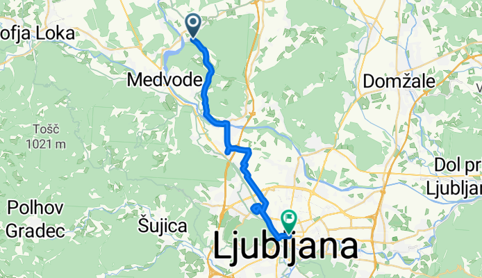 Zgornje Pirniče - Laibach