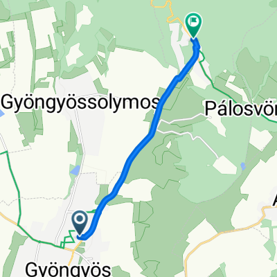 Erzsébet királyné utca, Gyöngyös - Avar utca, Gyöngyös