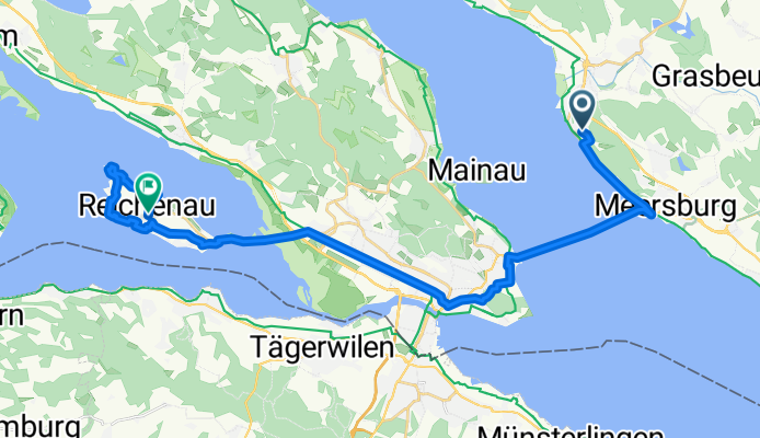 Route von Uhldingen-Mühlhofen - Reichmau