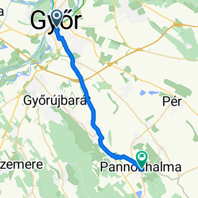 Városház tér - Fenyvesalja