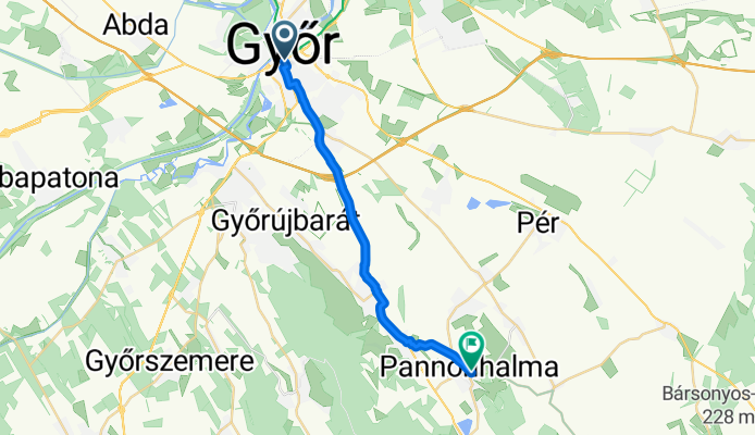 Városház tér - Fenyvesalja