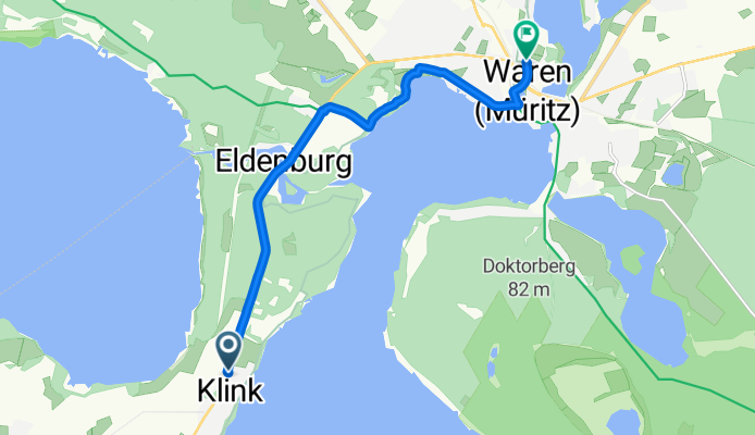 Schulstraße, Klink nach Weinbergstraße, Waren (Müritz)