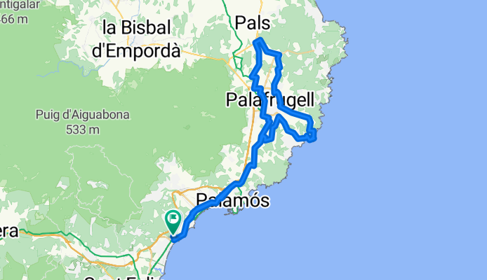 Carrer Ginjoler, Castell d'Aro, Platja d'Aro i s'Agar贸 脿 Carrer Ginjoler, Castell d'Aro, Platja d'Aro i s'Agar贸