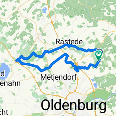 Birkenstraße, Rastede nach Birkenstraße, Rastede