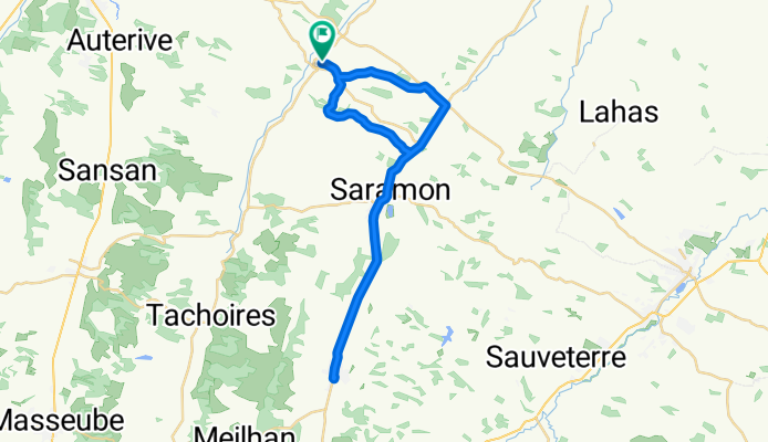 Place Centulle 1er to Place Centulle 1er