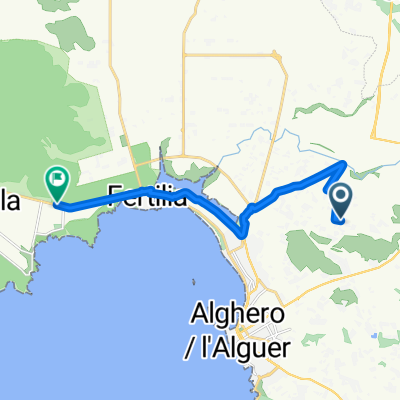 De Strada Vicinale La Tanca de Sant'Agustì à SS128