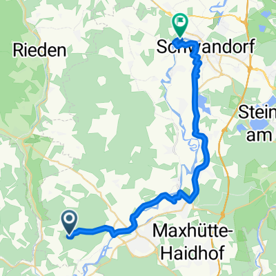 Straße Ohne Straßennamen nach Promenadenweg