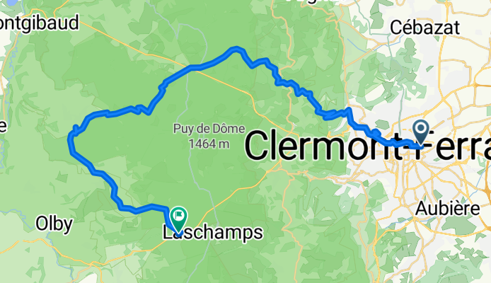 Clermont-Ferrand - Sant Genèst de Champanèla