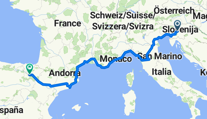 From Ljubljana to Logrono
