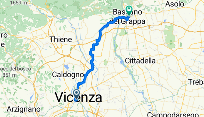 Viale Roma to Via Torino