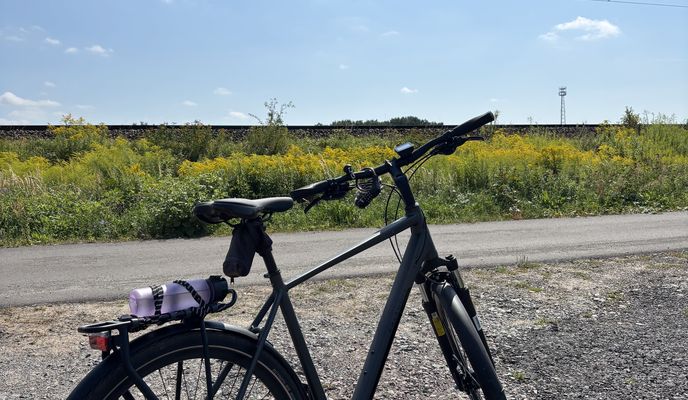 Photo 1 of the Bikemap route "Sternstraße, Lutherstadt Wittenberg nach Taubenweg, Gräfenhainichen" Photo 1 of the Bikemap route "Sternstraße, Lutherstadt Wittenberg nach Taubenweg, Gräfenhainichen"