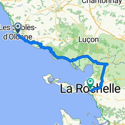 Les Sables &gt; La Rochelle