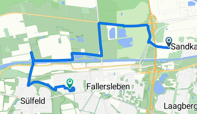 Stellfelder Straße, Wolfsburg nach Van-Gogh-Ring, Wolfsburg