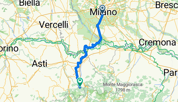 Milan - Carrosio