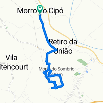 subida santa por trás